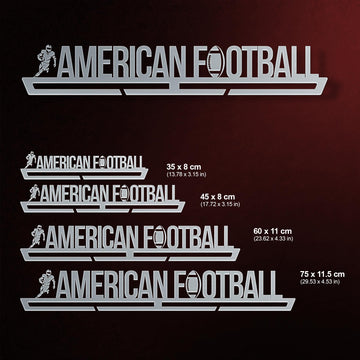 American Football Medal Hanger Display Victory Medal Hangers®