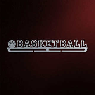 Gancho exhibidor de medallas Basketball
