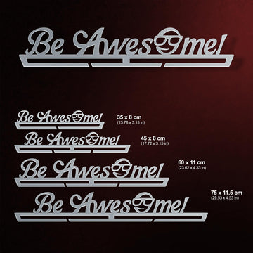 Be Awesome Medal Hanger Display V2 Victory Medal Hangers®