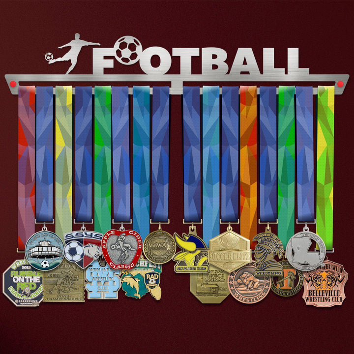 Football Medal Hanger Display Victory Medal Hangers®