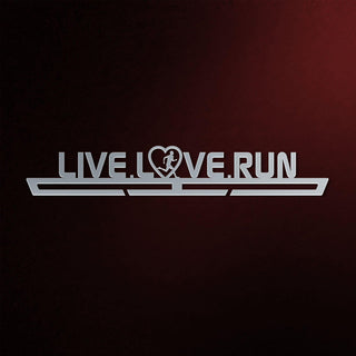 Live Love Run Medal Hanger Display MALE