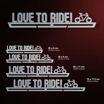 Love To Ride Medal Hanger Display Victory Medal Hangers®