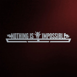 Gancho exhibidor de medallas V2 Nothing Is Impossible