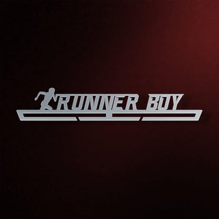 Gancho exhibidor de medallas Runner Boy