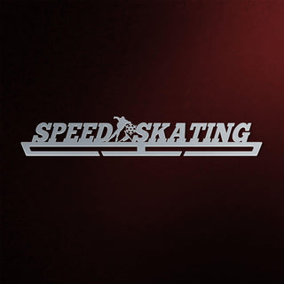 Gancho exhibidor de medallas Speed Skating