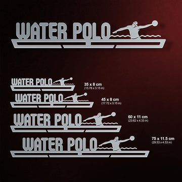 Water Polo Medal Hanger Display Victory Medal Hangers®
